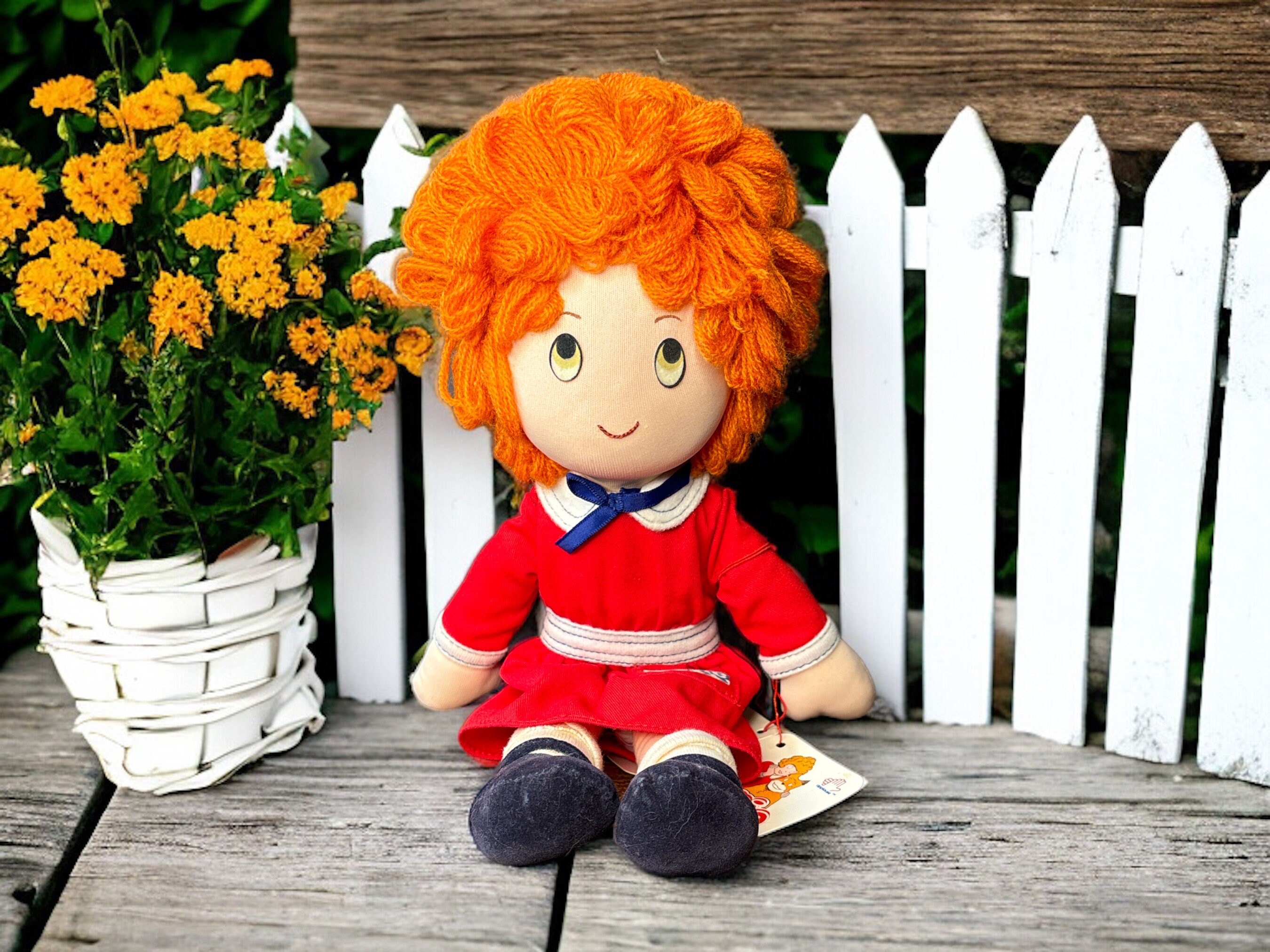 Little orphan annie rag doll on sale