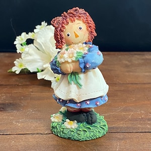 Vintage RAGGEDY ANN Figur - Wenn Freunde Blumen wären, würde ich dich auswählen
