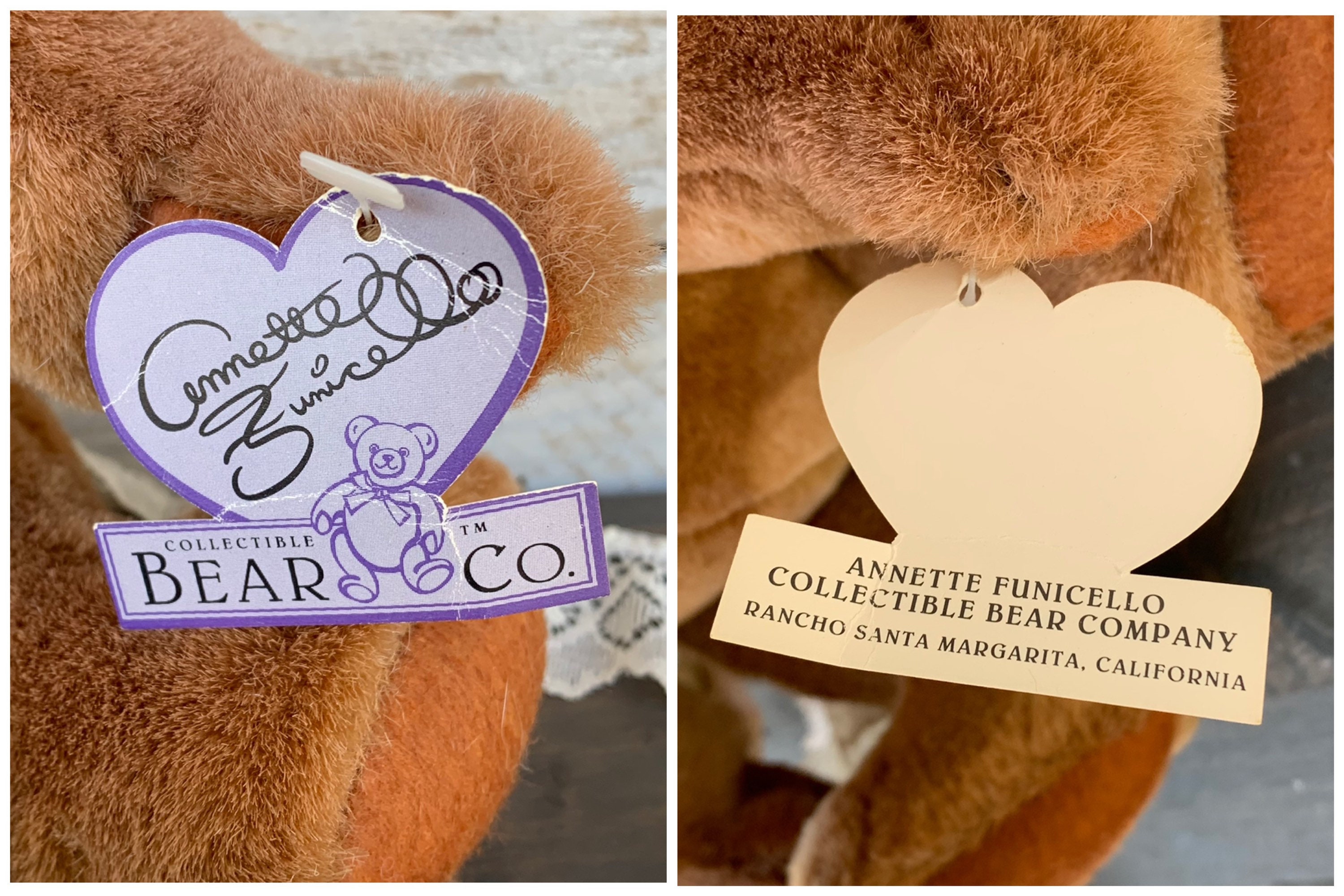 アネット・ファニセロ　コレクティブル ベア アンティーク　テディベア アネット・ファニセロ コレクティブル ベア アンティーク