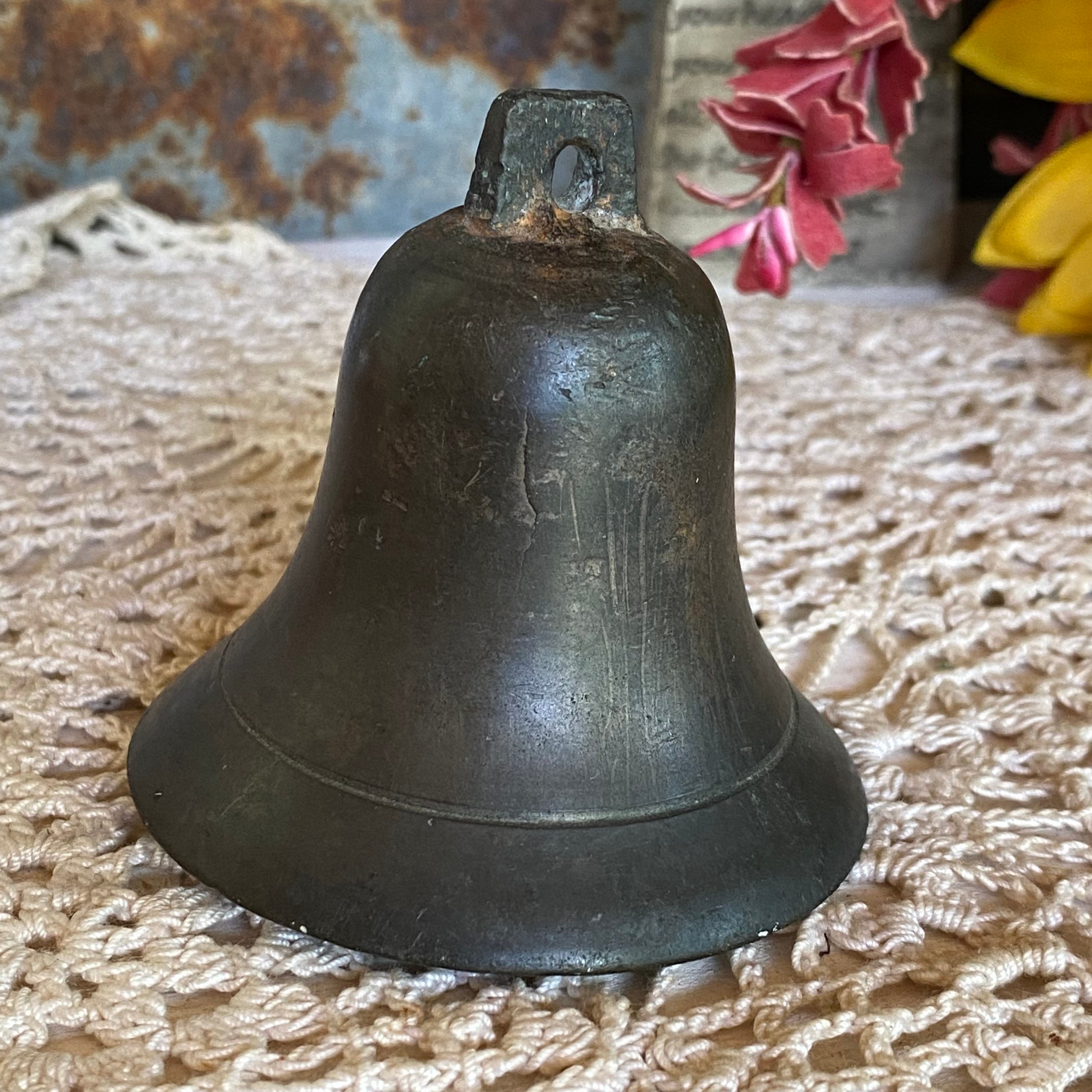 何でも揃う Brass Antique Dinner Etsy - Bell Brass Hanging Vintage Bell, 靴