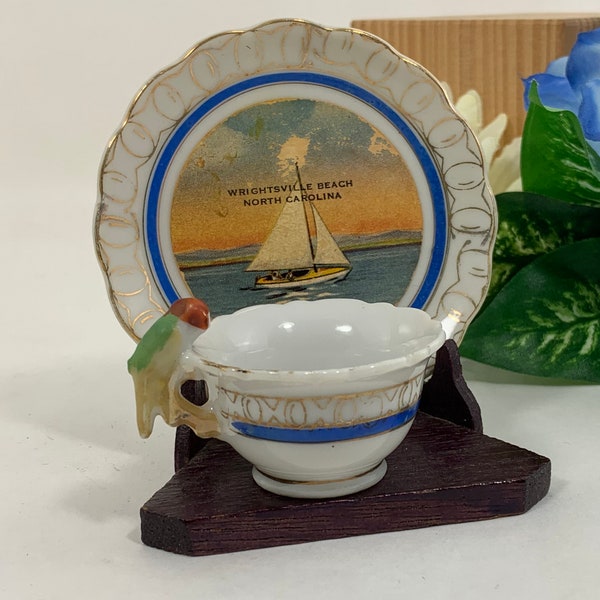 Miniature Tea Cup and Saucer Etsy