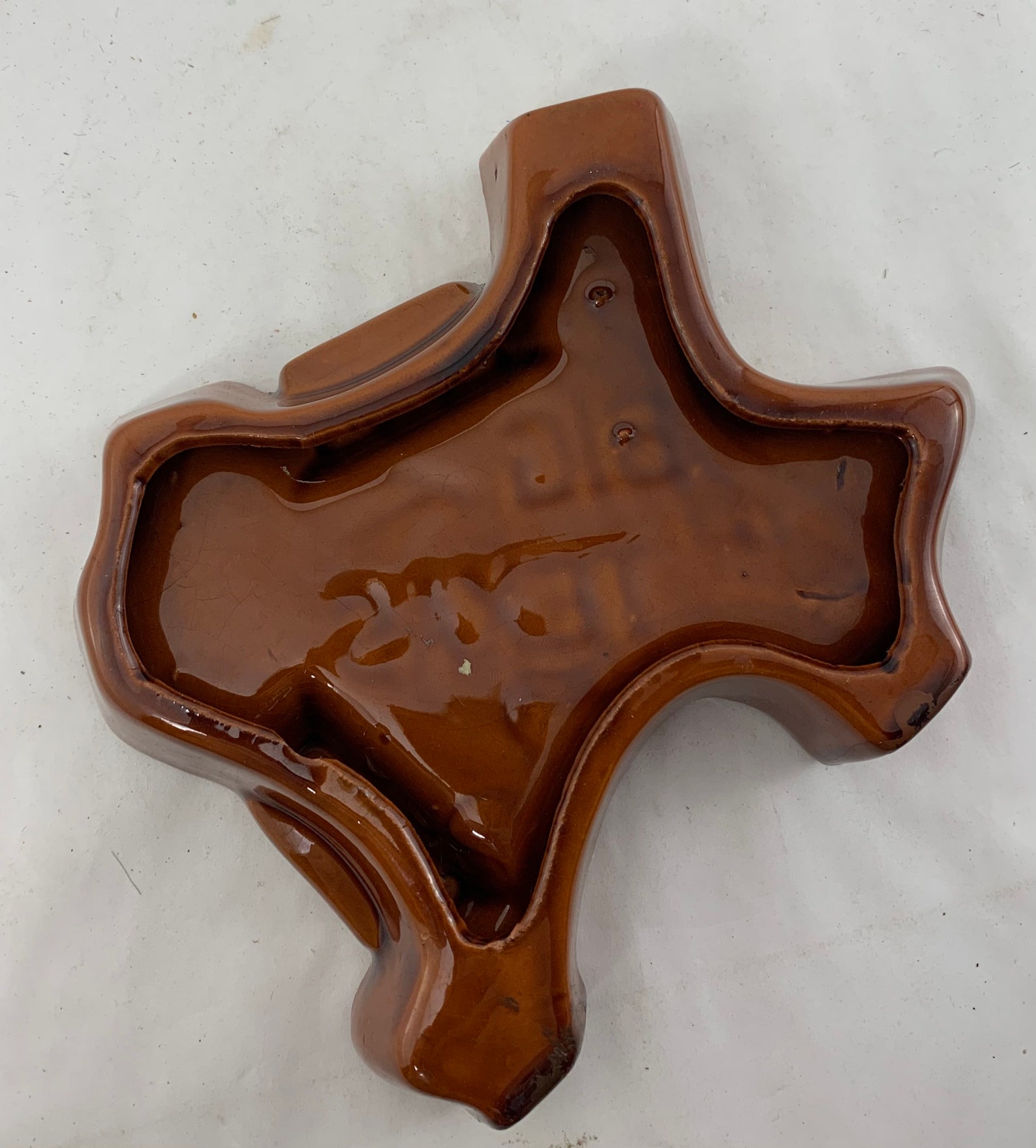 Big Like Texas Vintage Ashtray Texas Souvenir Coin Tray Etsy