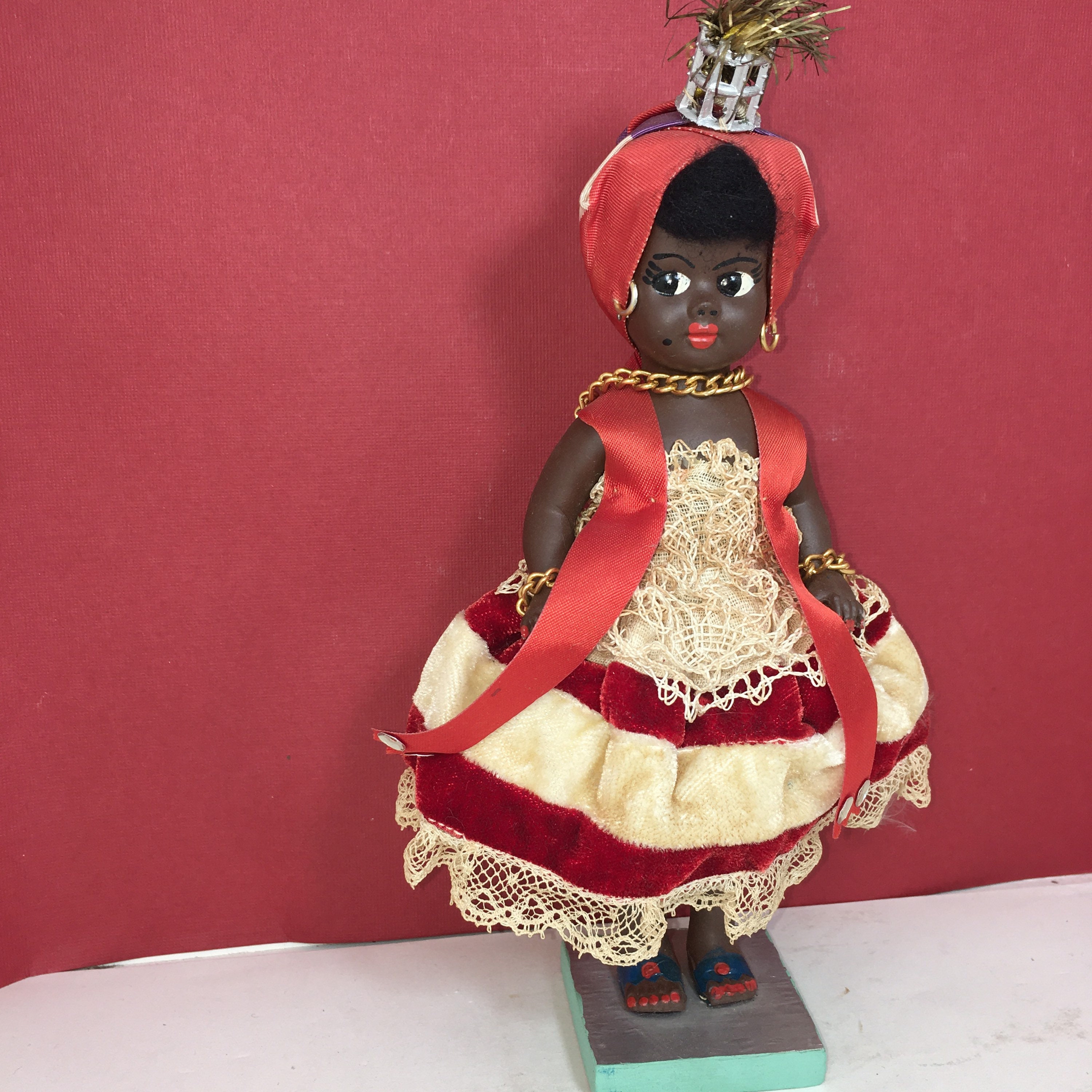 Rio De Janeiro Brazil Vintage Souvenir Doll 1967 Etsy