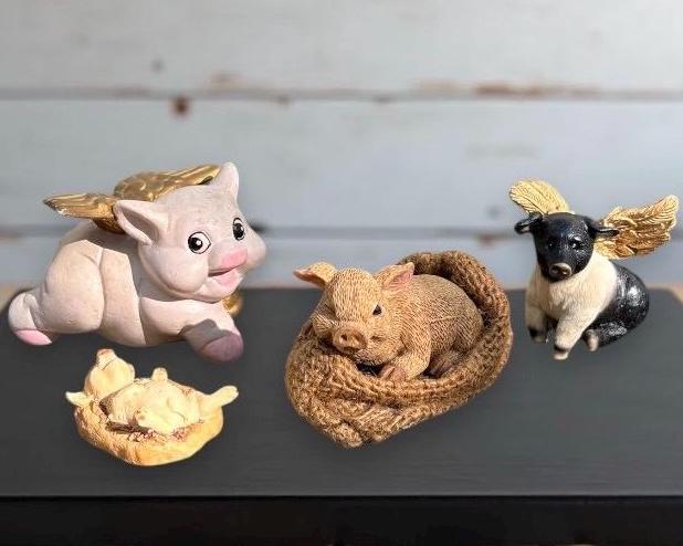 ヴィンテージの豚の置物 - Etsy 日本