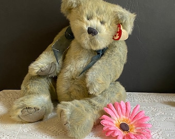 Ty クラシックコレクション - Magee The Brown Bear (9インチ) 折り目