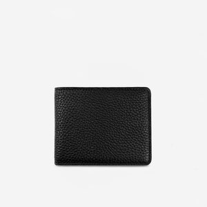 Wallet with Initials, Black Dollaro Wallet, Leather Wallet for Men, Luxury Wallet, Gift for Men, Wallet with Initials, Real Leather Wallet,