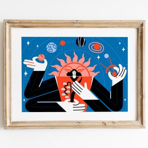 Copernicus - Original Illustration Druck
