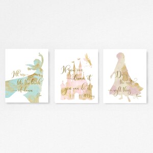 Princess, Princess wall art, Princess Nursery, Baby shower, Princess room decor, Little girls room, Princess décor, Princess baby shower