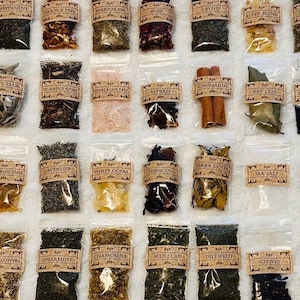 35 Pack Apothecary Set, Beginner’s Herb Kit, Spellwork and Magic