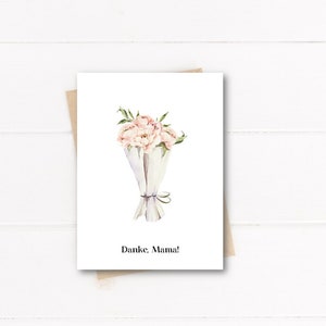 Tarjeta Día de la Madre Tarjeta I Mamá Tarjeta Gracias Tarjeta I Gracias Mamá