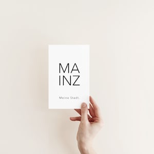 Karte Mainz / Karte Meine Stadt Mainz