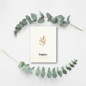 Impfpasshülle "Beige"