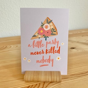 Carte de fête / carte d'anniversaire pour petite amie