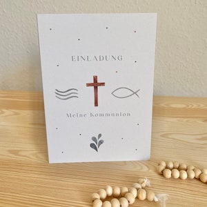 Invitation à la communion / Invitation à la 1ère communion
