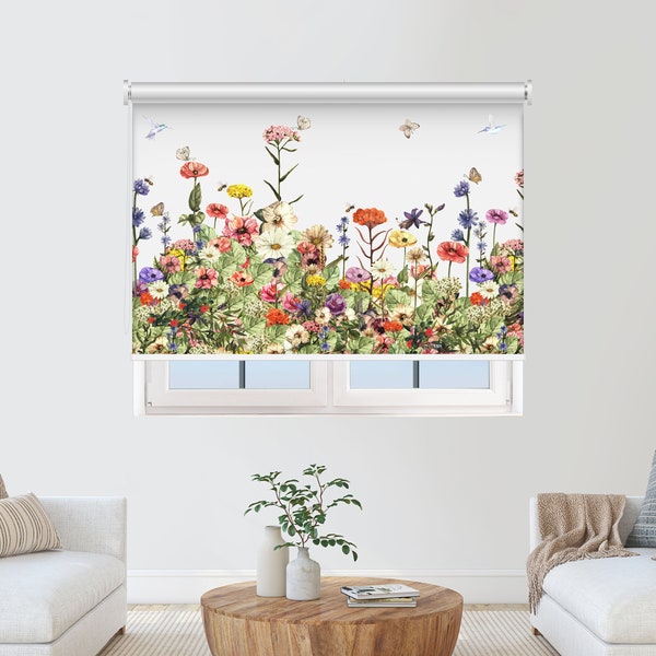 Wild Flower Meadow – Printed Roller Blind