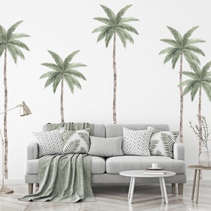 Palm Tree Natural Large Wall Decals