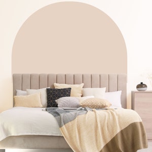 Headboard Arch Wall Decal | Removable and Reusable | Wall Stickers | Boho Nursery Decor | Boho Arches