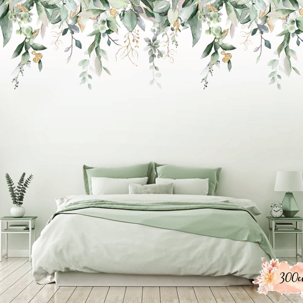 Spring Hanging Garden Wall Decals
