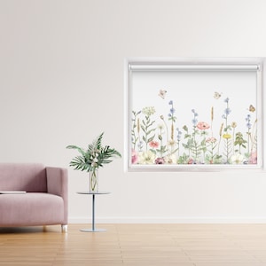 Wild Flower Classic – Printed Roller Blind