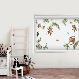Jungle Monkey – Printed Roller Blind