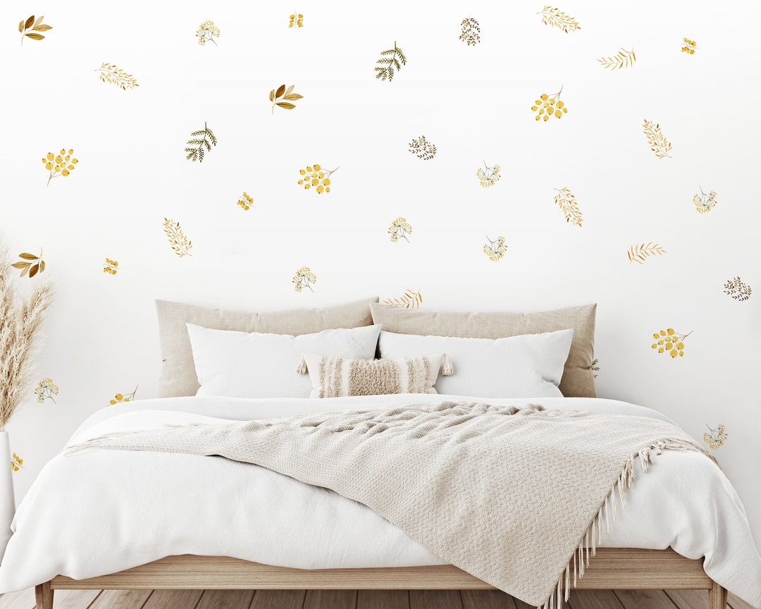 Floral Wall Decals - Etsy