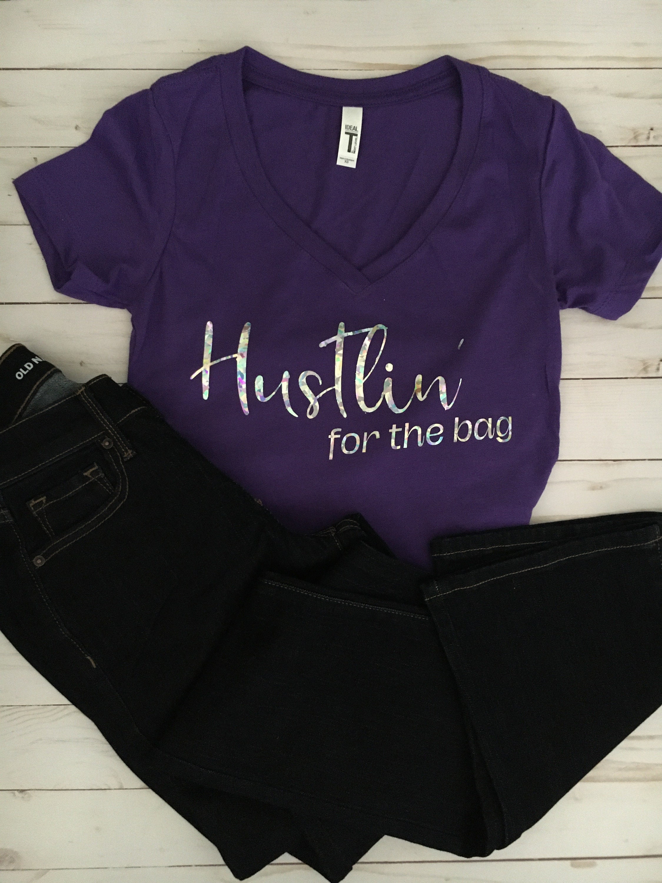 hustlin pool t shirts