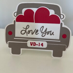 Caminhão do Amor || A2 || Cartões em branco || Papelaria || Cartões comemorativos || amor || Presentes para o Dia dos Namorados