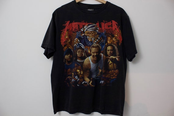 Vintage Unisex Metallica Band Tee
