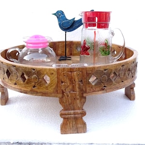 Indische Chakki Tisch, Couchtisch, Vintage, Upcycled Möbel, bemalte Möbel, ethnische, rustikale Wohnkultur, antike Möbel, Möbel, Indische Chakki Tisch, Couchtisch, Vintage, Upcycled Möbel, bemalte Möbel, ethnische, rustikale Wohnkultur, antike Möbel, Möbel,