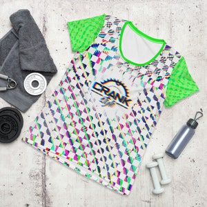 Crank Style&#39;s Women&#39;s Glitch Check Mountain Bike Jersey