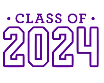 Class of 2023 Iron on Decal Class of 2023 Iron-on Patch Senior - Etsy