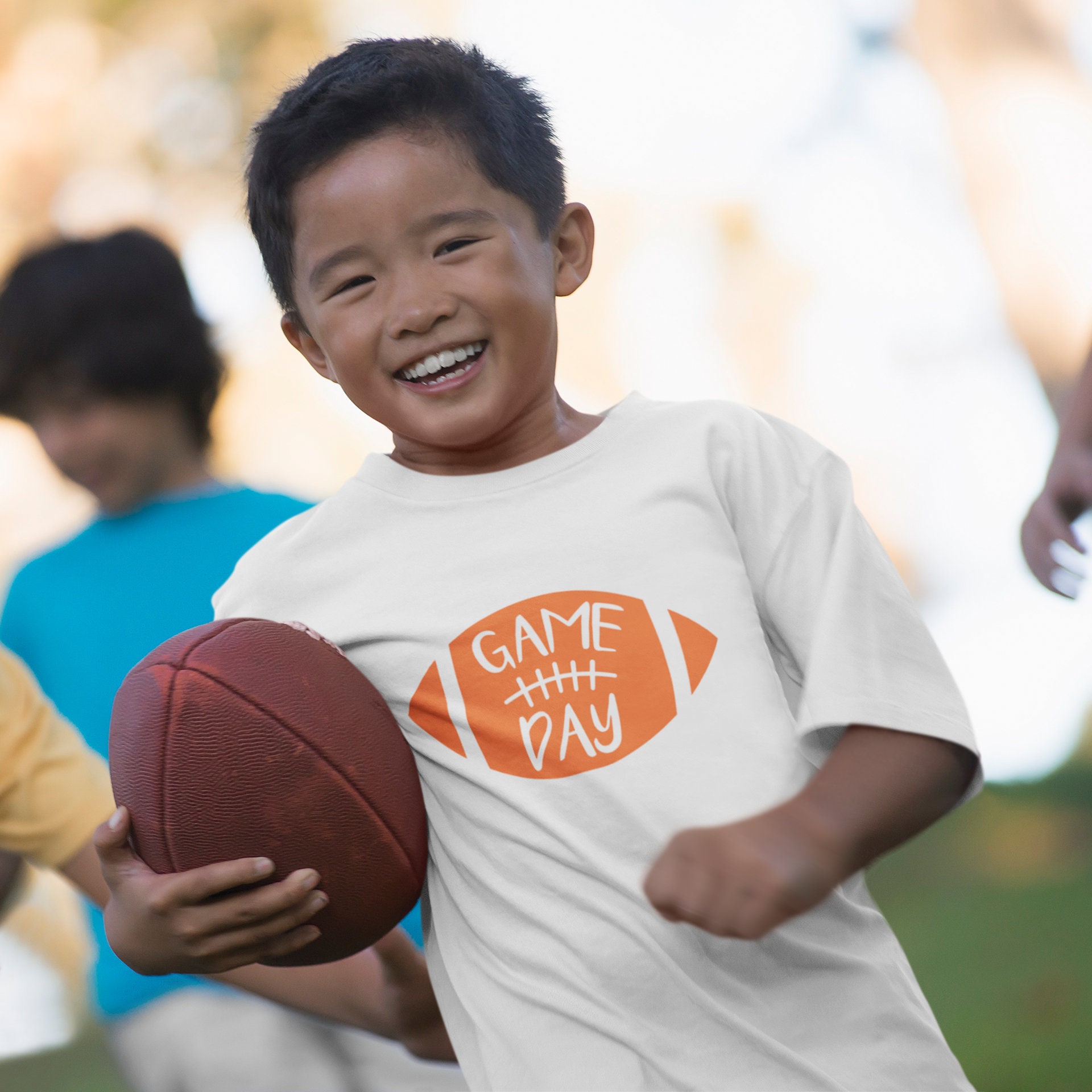 Football Game Day Iron on Decal Gameday Football Shirt Patch Etsy