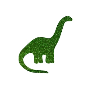 Brachiosaurus Iron On Transfer: Dinosaur Decal Vinyl Patch