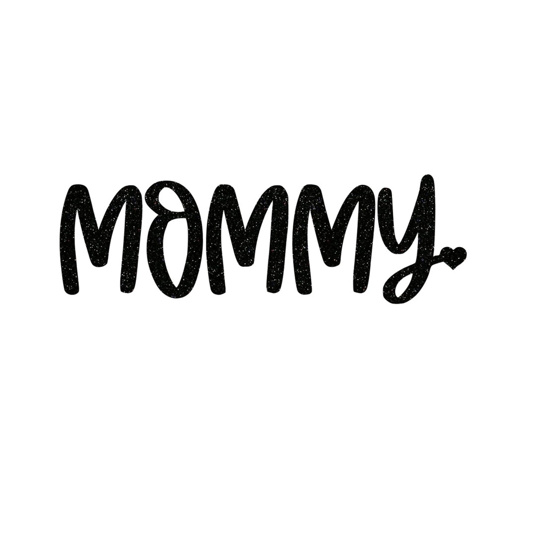 ペルフェクト4枚 Mommy Iron on Transfer, Mom Decal, Mommy Iron-on, Iron on