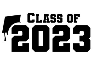 Class Of 2023, Graduation Iron On Transfer, Graduation TShirt Idea, Iron On Decal, Heat Transfer, DIY Graduation, Graduation Cap, Graduate