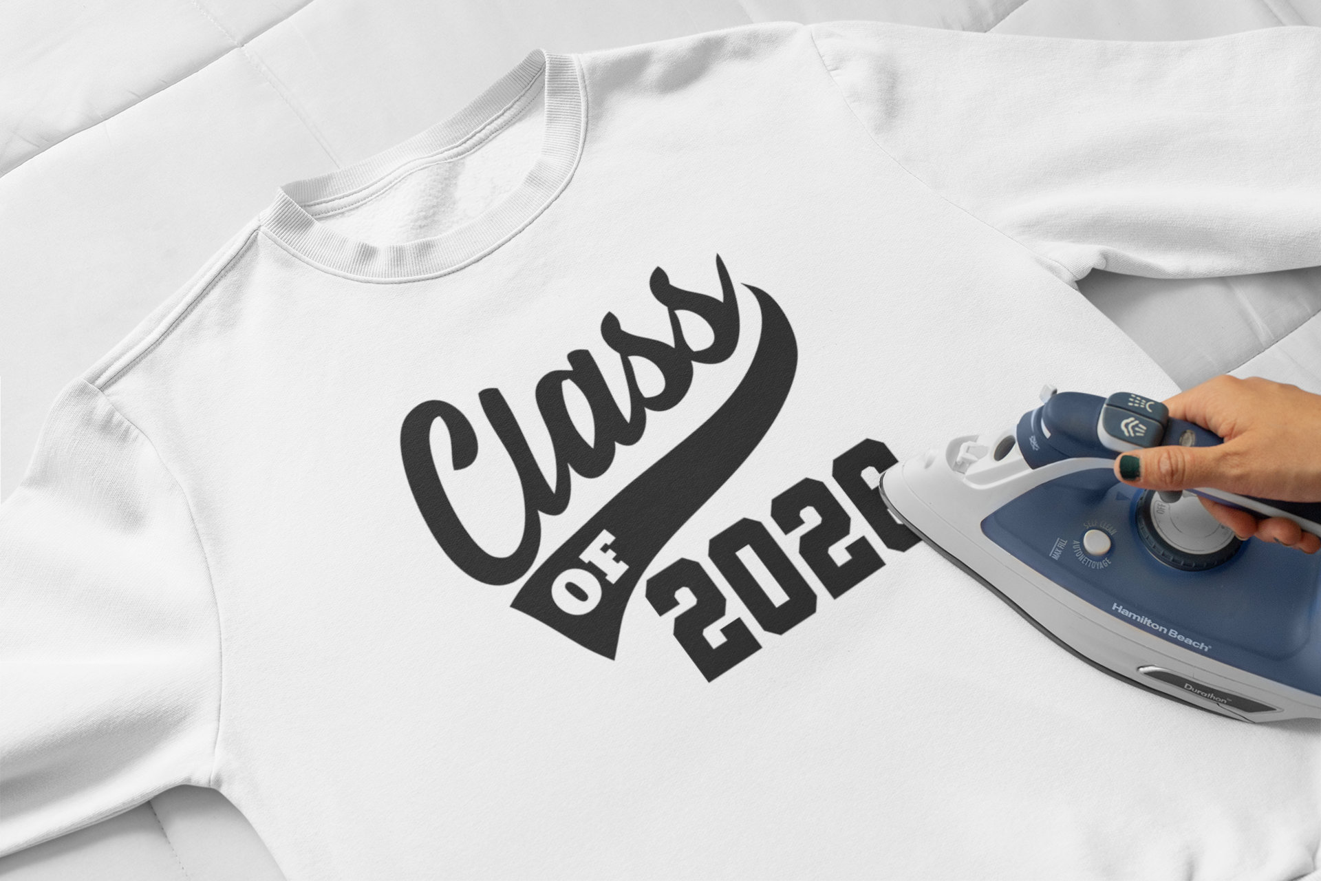 Graduation Iron On Transfer, Class Of 2026 Iron On Decal, Graduation TShirt Patch, Iron On