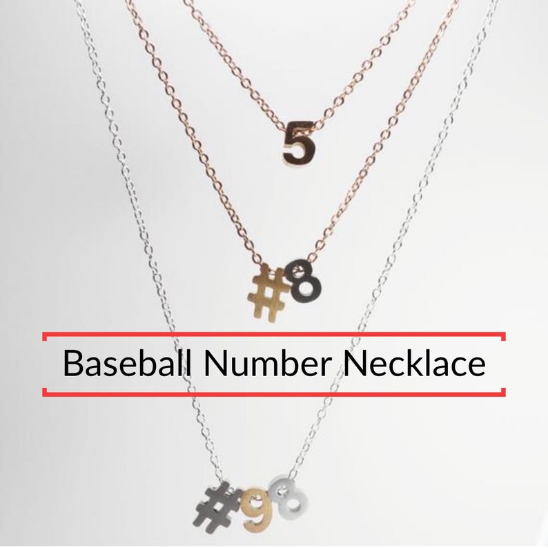 etsy baseball necklace
