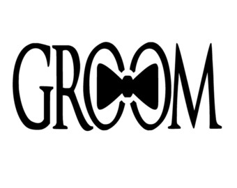 Groom Iron On Decal, New Groom Shirt Decal, Iron On Transfer, Wedding Iron On, Bachelor Party Shirt Patch, Iron On Groom Gift, Groom To Be