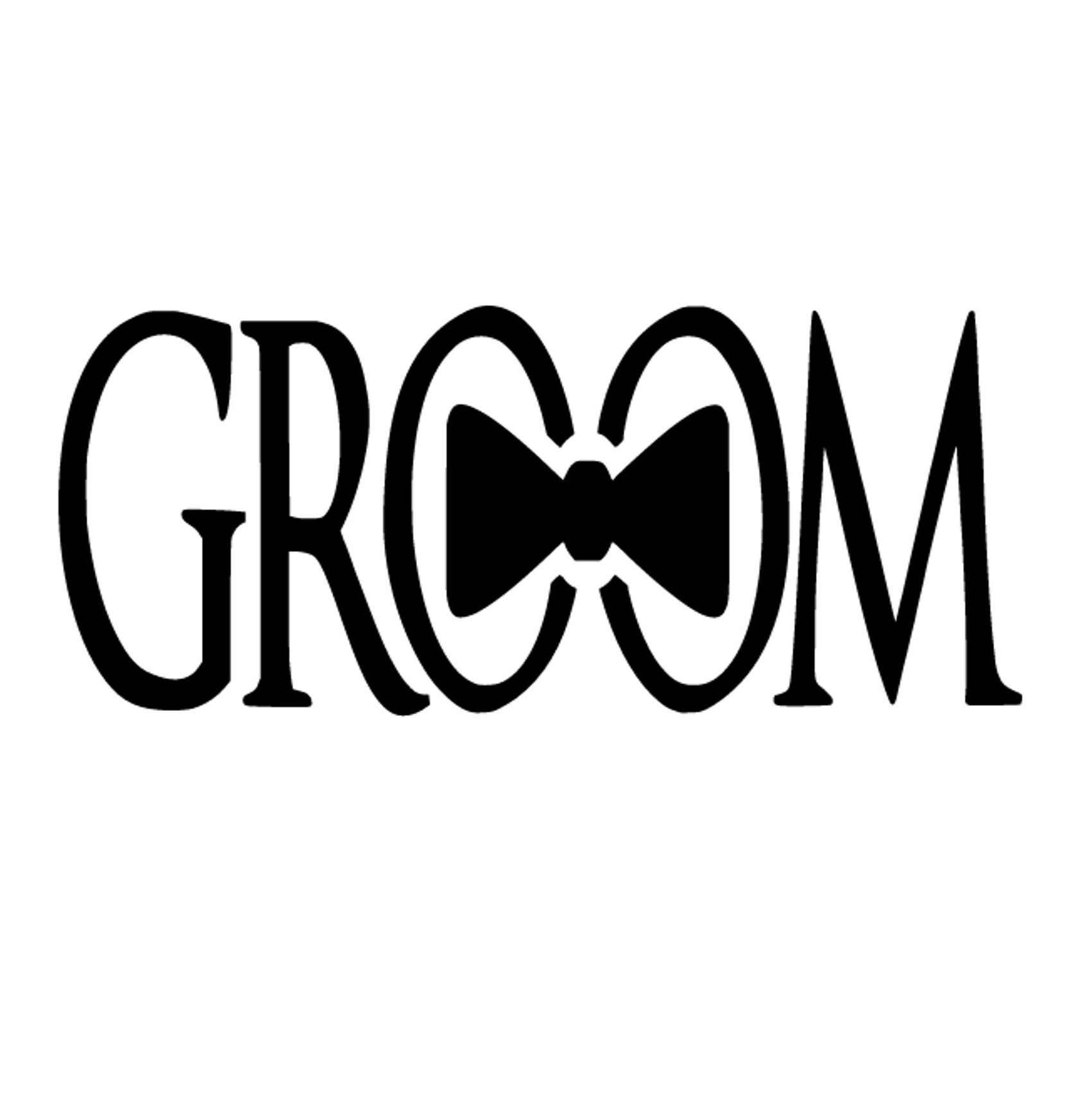 Groom Iron On Decal, New Groom Shirt Decal, Iron On Transfer, Wedding Iron On, Bachelor Party Shirt Patch, Iron On Groom Gift, Groom To Be