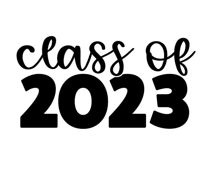 Class Of 2023 Decal, Graduation Iron On Decal, Graduation Patch, DIY ...