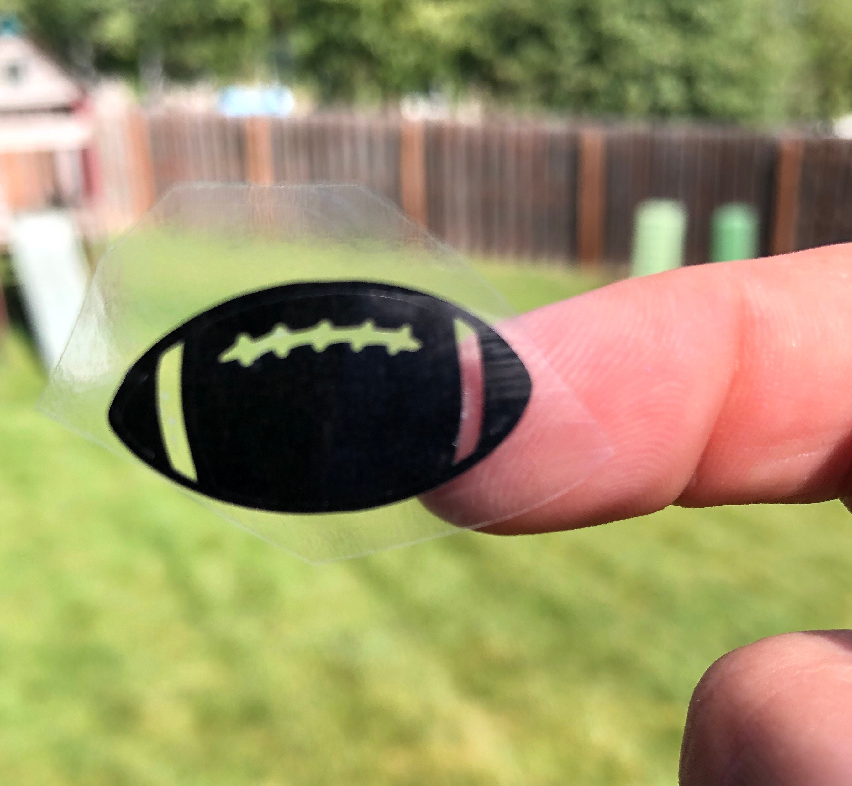 Football Iron On Decals 10 Football Iron On Transfers DIY Etsy