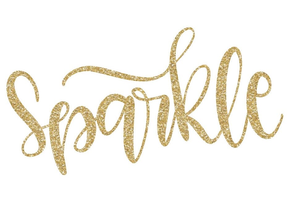 Sparkle Iron on Decal: DIY Christmas Heat Transfer Vinyl Patch - Etsy