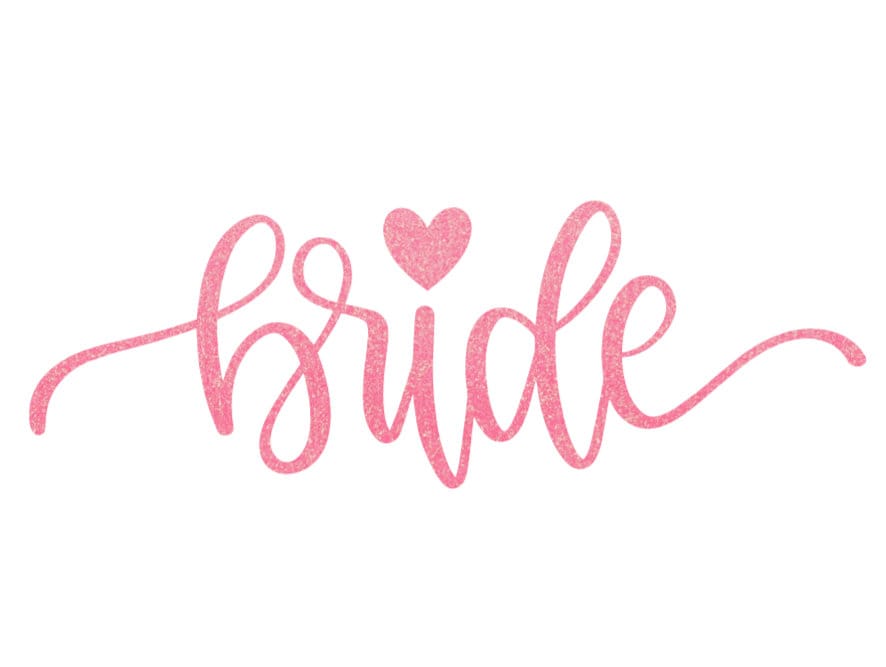 Bride Iron on Decal DIY Wedding Day Shirts Iron on Transfer Etsy