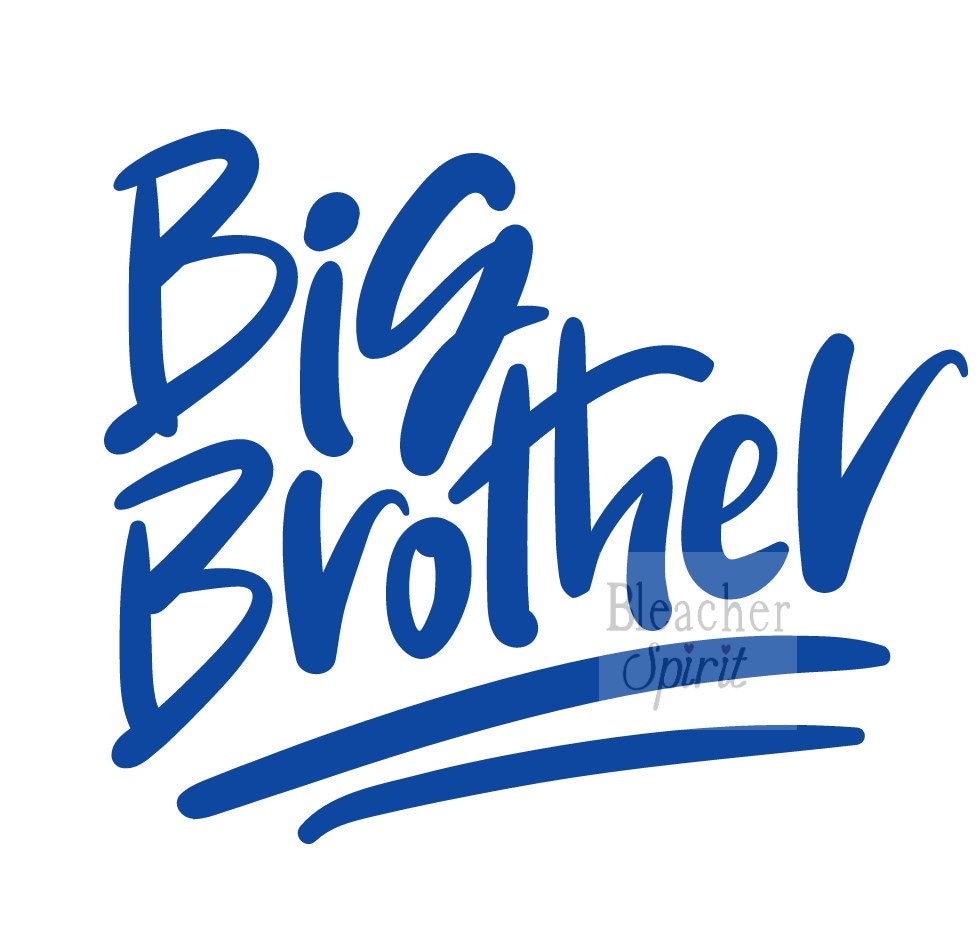 Big Brother Iron On Decal, Pregnancy Reveal Decal, Iron On Transfer