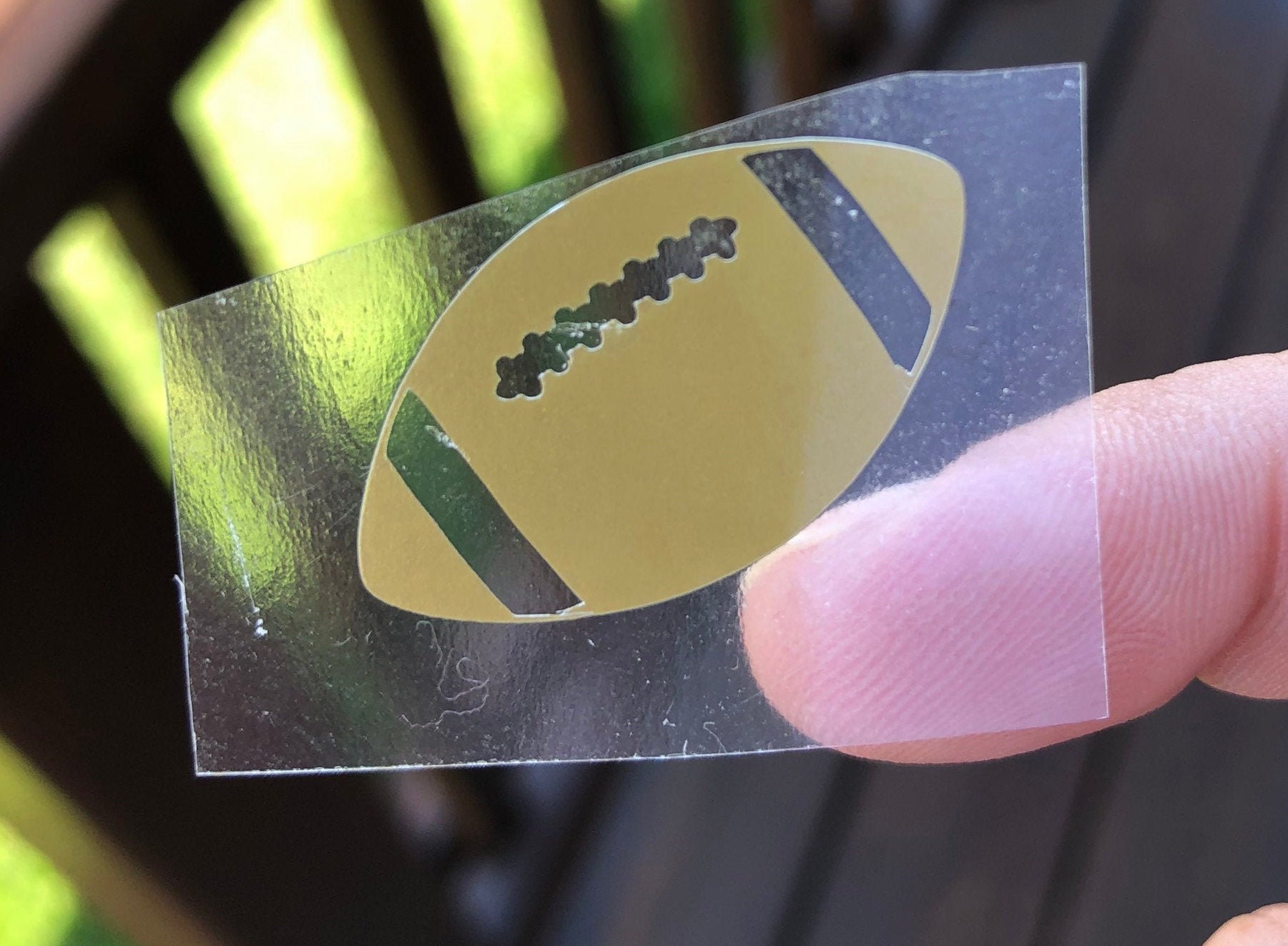 Football Iron On Decals 10 Football Iron On Transfers DIY Etsy