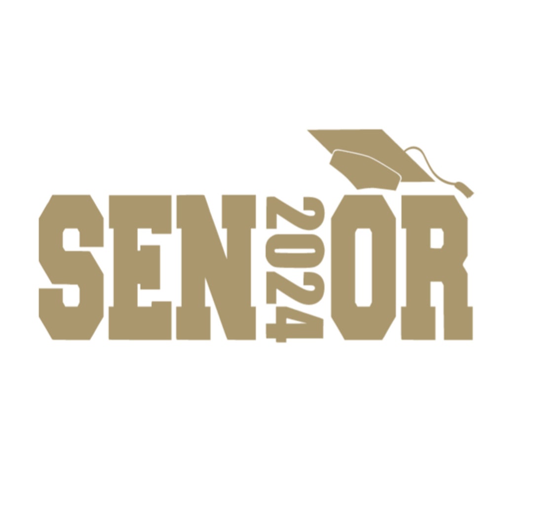 Graduation Iron on Transfer, Senior Class of 2024, Graduation Tshirt