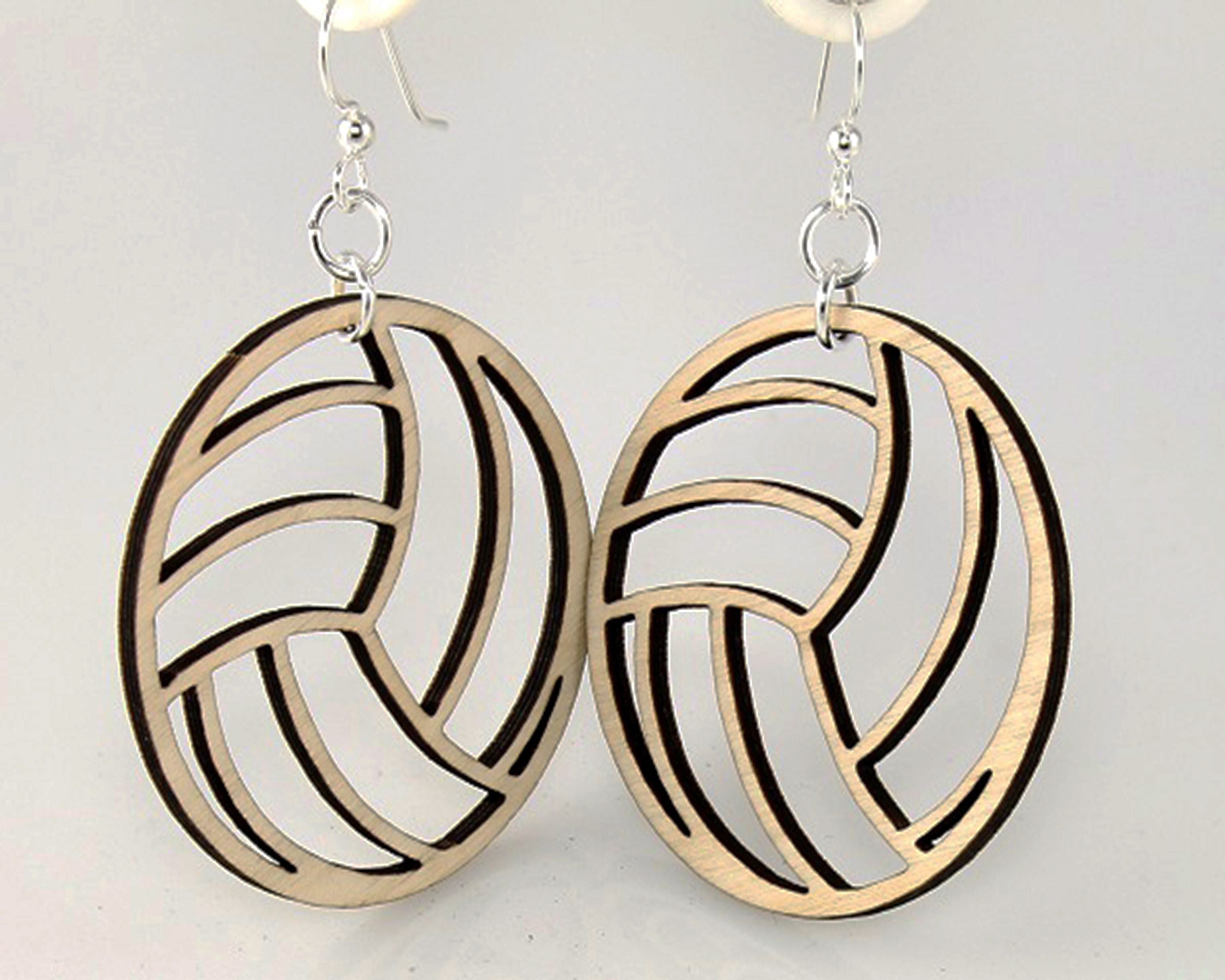 Volleyball Gift Earrings Volleyball Jewelry Volleyball Etsy