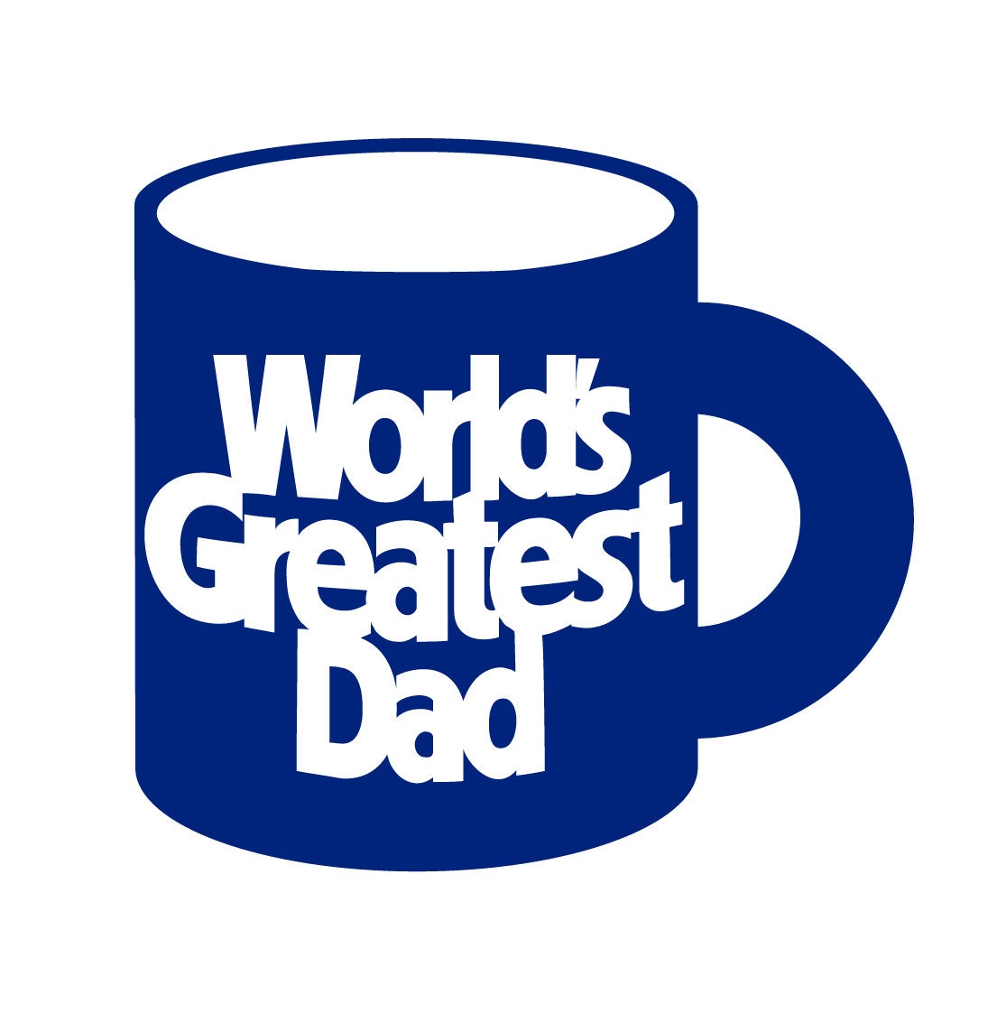 World's Greatest Dad Iron On Transfer, Dad Tshirt Decal, Hat Decal, Dad