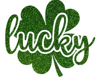 Among Us Heat Transfer St DIY Iron Decal for Shirts HTV, Patrick/'s Day Heat Transfer Luck Is Among Us Heat Transfer Ready To Press