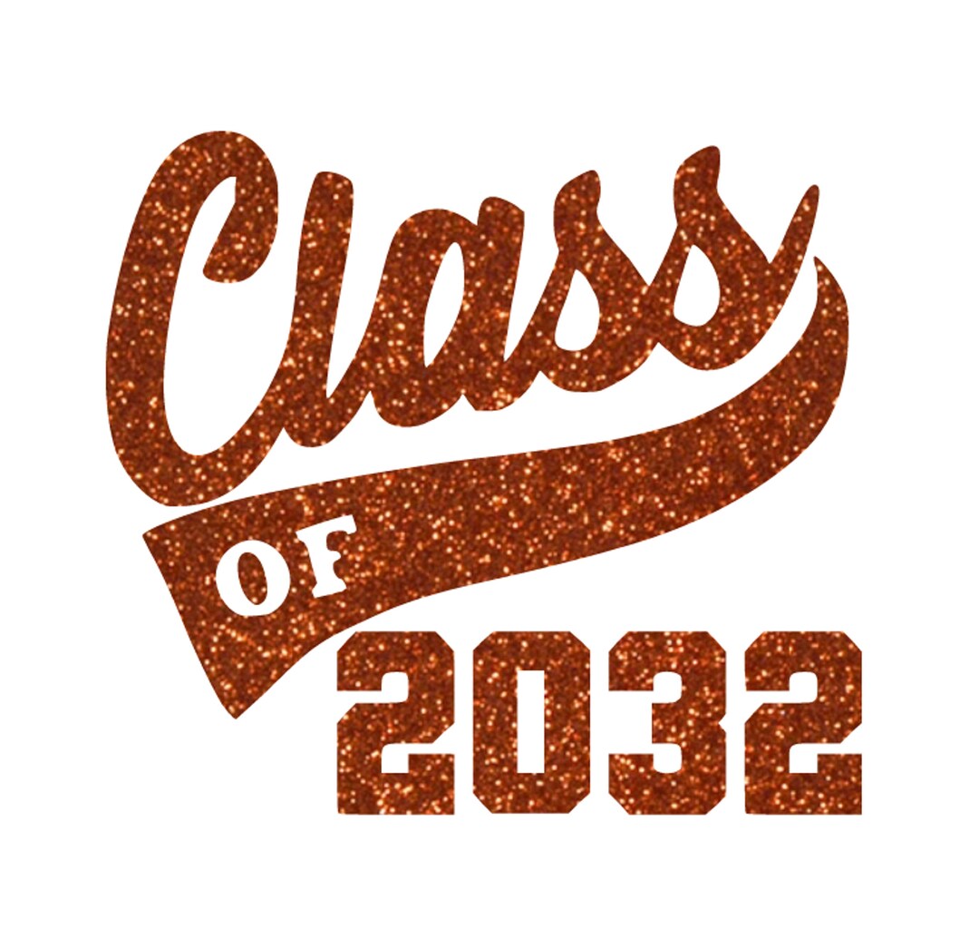 Graduation Iron on Transfer, Class of 2032 Iron on Decal, Graduation ...